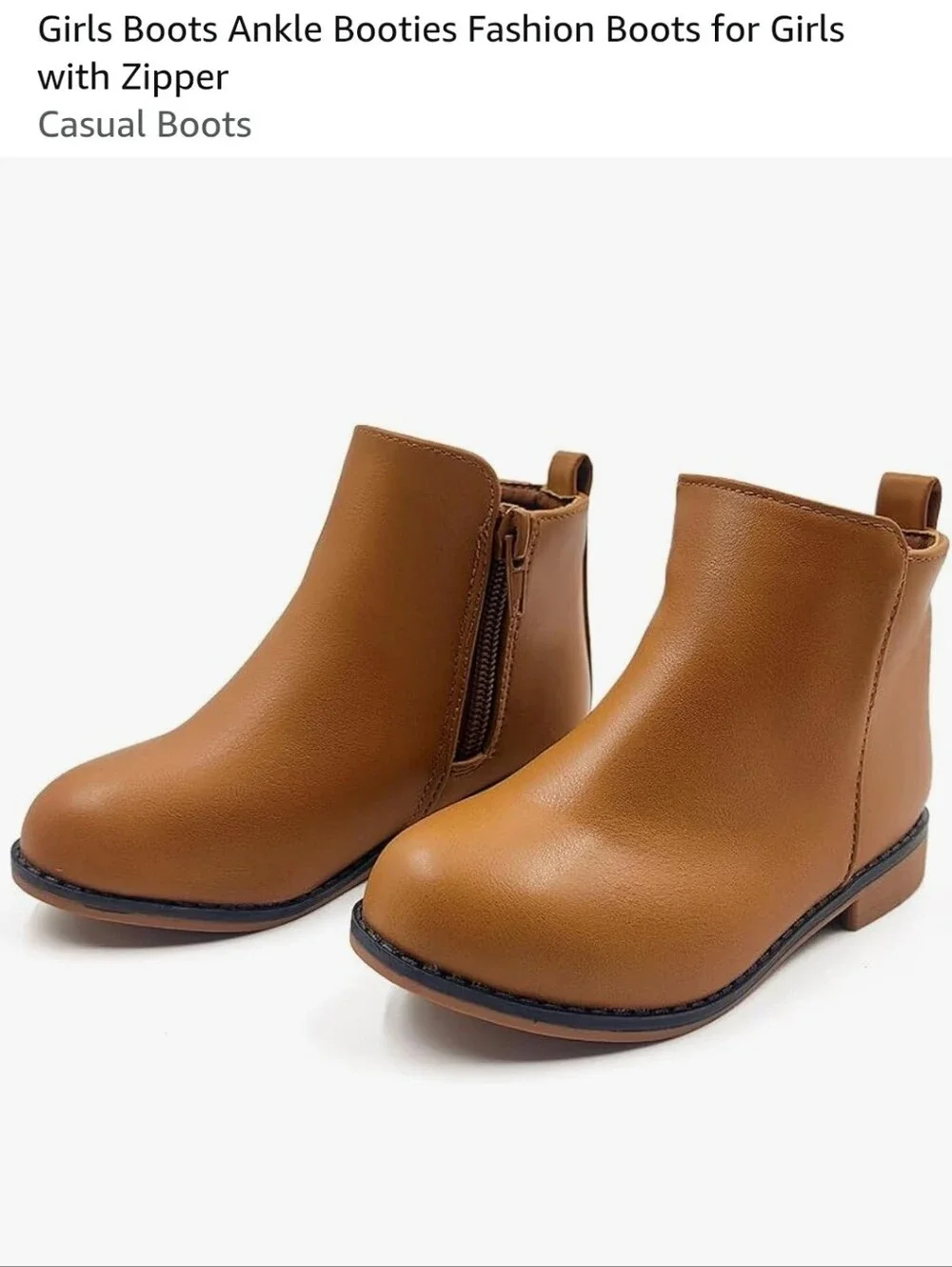 New Toddler Girls Ankle Boots